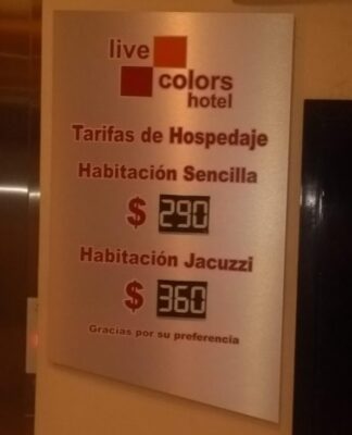 Motel Live Colors CDMX Precios