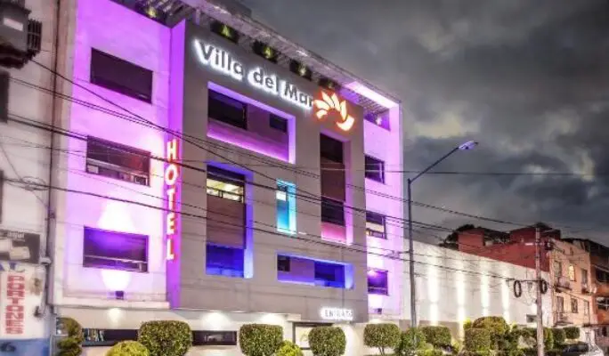 Motel Villa del Mar CDMX Edificio